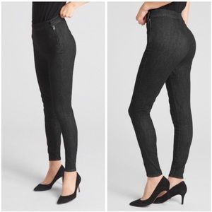 GAP Sculpt Black Rinse High Rise Side-Zip True Skinny Ankle Jeans Size 2 NWT
